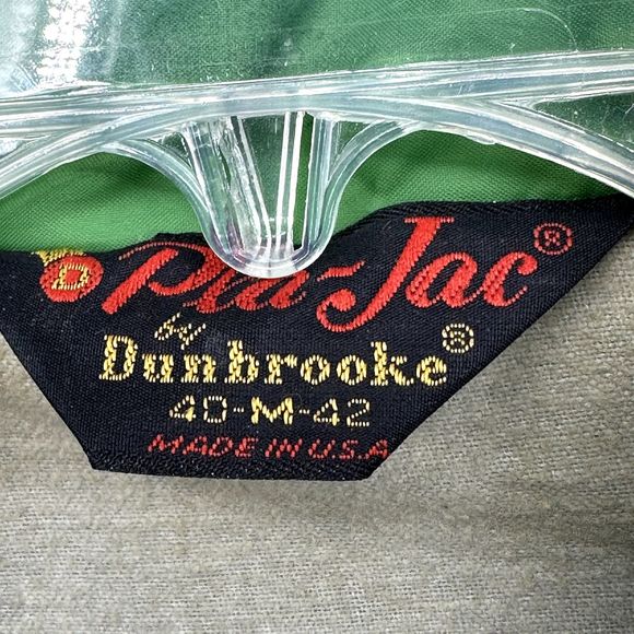 Pla-Jac by Dunbrooke Vtg Jacket Green Mehlville High School Sz Medium Chris USA - Picture 10 of 16